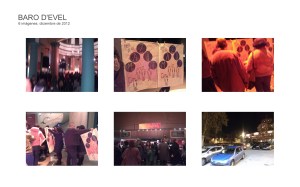 Fotografías al salir de ver el espectáculo MAZUT y entrar en el Hall del MERCAT