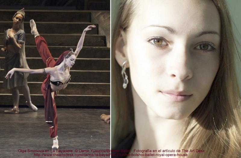 © Damir Yusupov/Bolshoi Ballet . Olga Smirnova in La Bayadère del Bolshoi en Royal Opera House en Londres