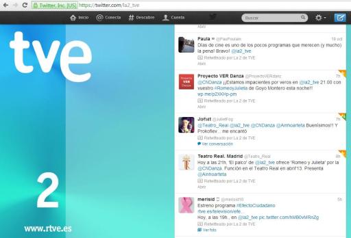 Retwit La 2 Proy VER Danza Romeo Y Julieta