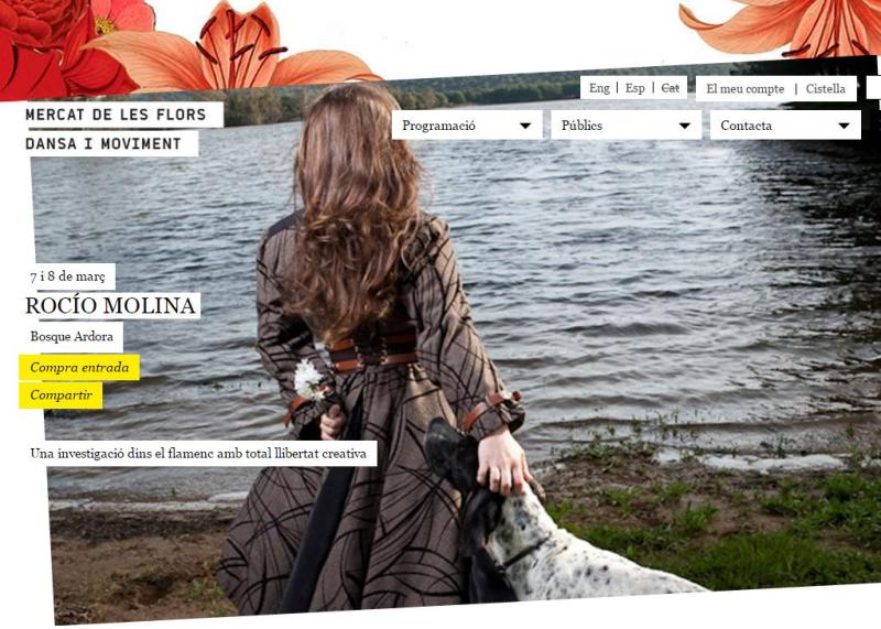 BOSQUE ARDORA ROCIO MOLINA cabecera ficha MERCAT FLORS