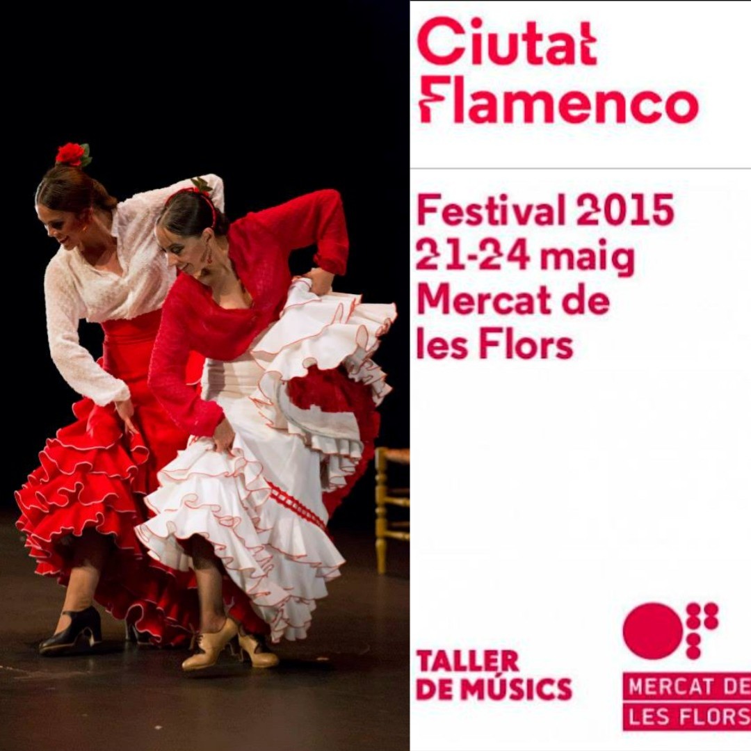 CIUTAT FLAMENCO 2015. Imagen del cartel con Belen Maya (delante) y Patricia Guerrero (detrás)