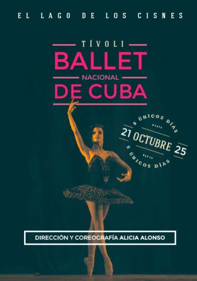 BALLET NACIONAL DE CUBA Lago Cisnes TIVOLI BCN octubre 2015