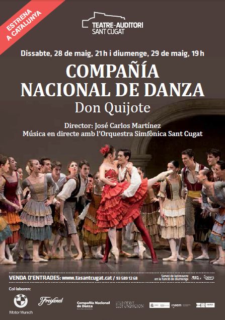 Don Quijote, el ballet más feliz, interpretado por la CND entusiasmó al público del TEATRE AUDITORI SANT CUGAT el pasado fin de semana. Fuimos un mini grupo de&nbsp;3