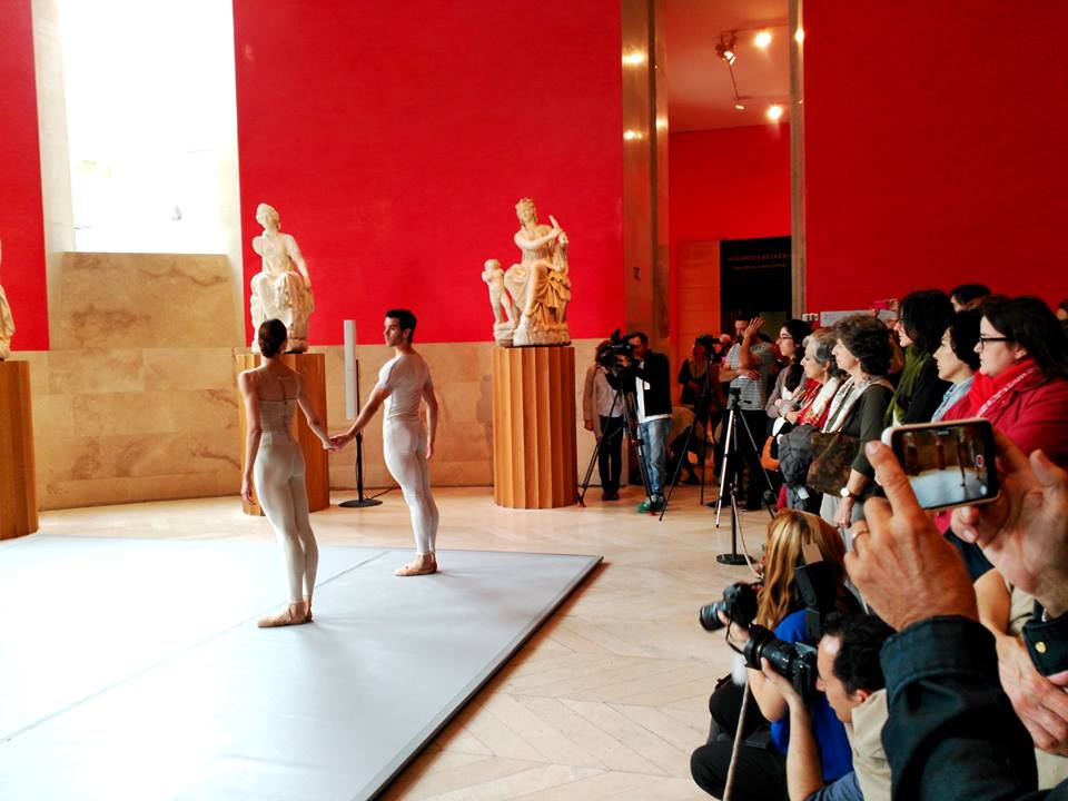 JOSUE ULLATE y MARLEN en el Asalto de Danza al Museo del Prado en Mayo 2016